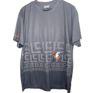 Little Caesars Employee Shirt Size Large Unisex Gray Work Top Workwear